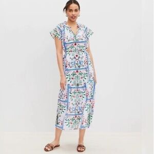 Loft midi mermaid dress